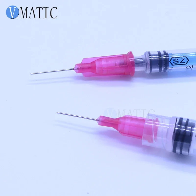 Free Shipping 100Pcs 0.5'' 25G Dispensing Needle 1/2 Inch
