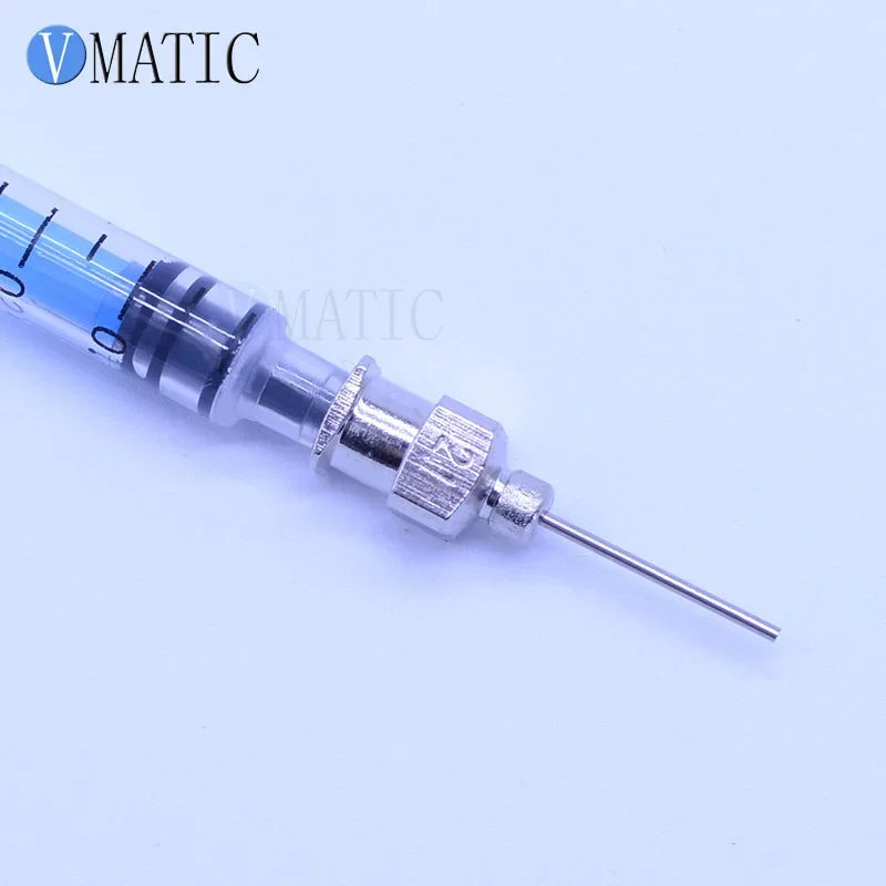 12Pcs 21G 0.5 Inch Tip Glue Needle Tips, Stainless Steel Precision Adhesive Applicator