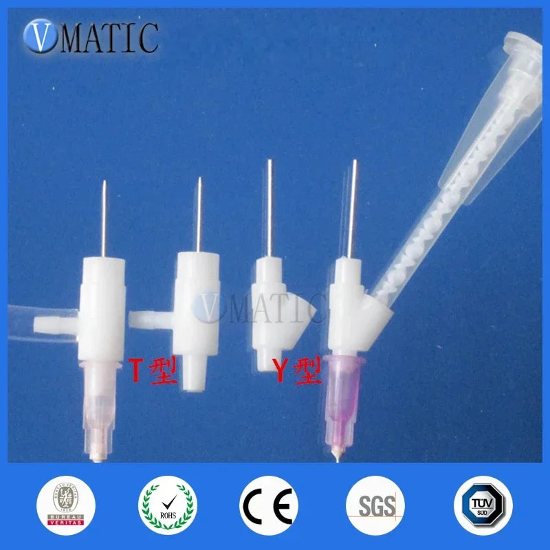 Industrial Dispensing Valve 10-Pcs | POM Mini Connectors for Potting Tools