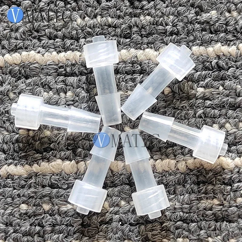 High Quality 100Pcs/Lot 1/4 Inch Barb Male Luer Tapered Syringe Fitting (Polyprop) Luer Lock Tapered Connector