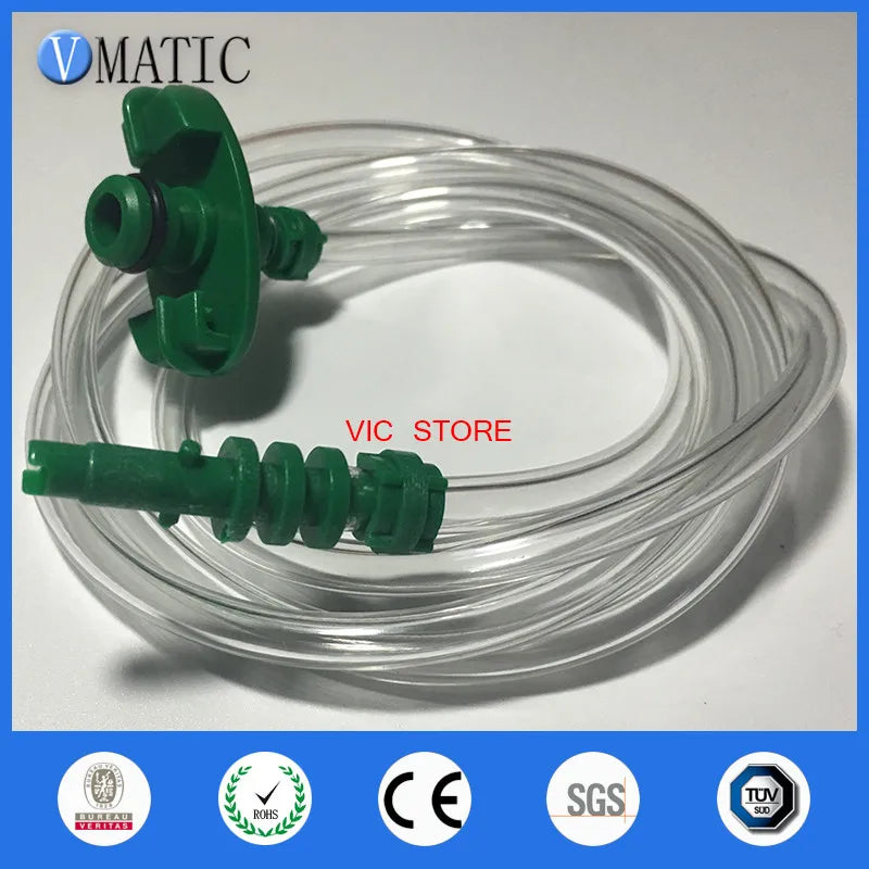 High Quality EFD 5 Sets Glue Dispensing 3cc/ml Pneumatic Syringe Barrel Valve Robot Adapter With Syringe Piston