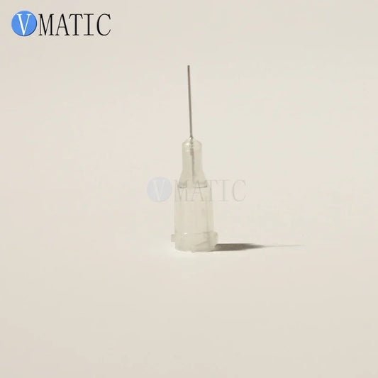 Free Shipping 100Pcs 0.5'' 27G Luer Lock Glue Dispensing Needle Tip 1/2 Inch