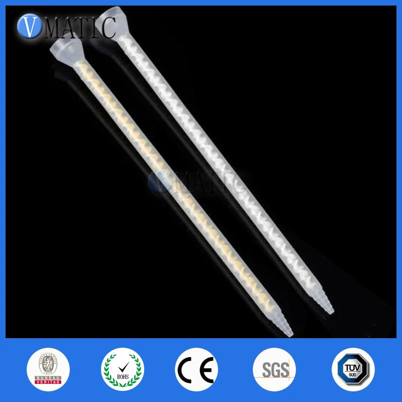 Industrial Static Mixer Tube MS13-24 | Disposable PP Mixing Nozzles for Epoxy Resin Free Shipping
