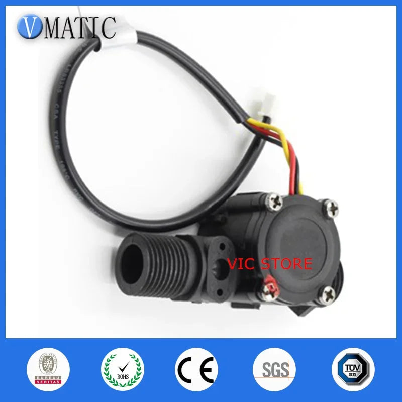 Free Shipping Meter Oem G1/2 Straight Water Flow Rate Sensor VCA168-7