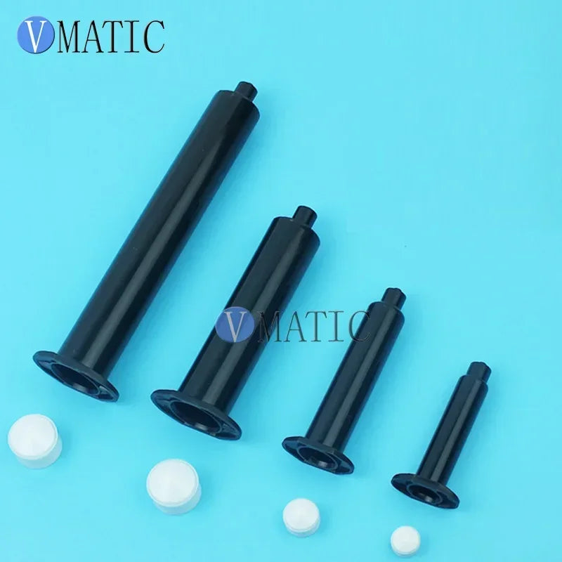 Free Shipping 3/5/10/30/55 Cc / Ml US Style Adhesive Fluid Liquid Glue Dispensing Pneumatic Syringe With Piston