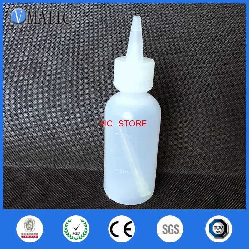 Free Shipping 10 Pcs 50ml Alcohol Bottle Rosin Bottle Dispensing Bottle Oil Bottles With Head Dispensing Needle Tips
