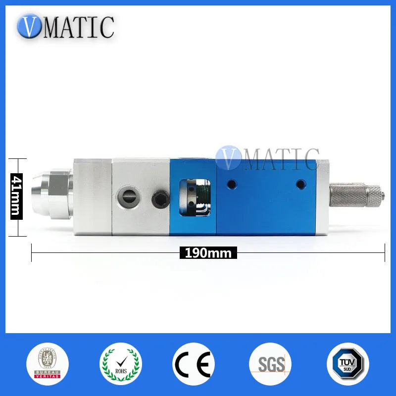 High Quality Dual Fluid Large Flow Dispensing Valve Double Acting Cylinder Glue/ Liquid Dispenser