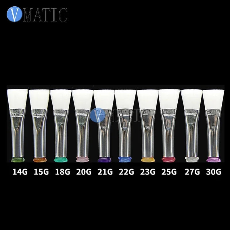 Free Shipping 10Pcs 20G Flat 10mm Width Brush Dispensing Needle/Tip