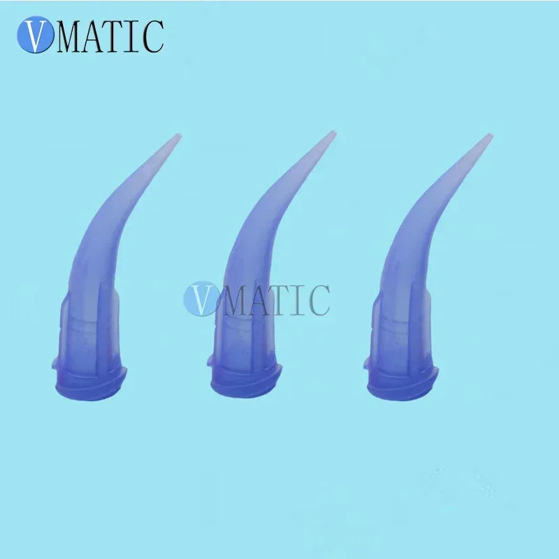 25G TT All-Plastic Angled Dispensing Needle - Slanted Tip Bendable Needle for Dispensing Machine, Glue Application