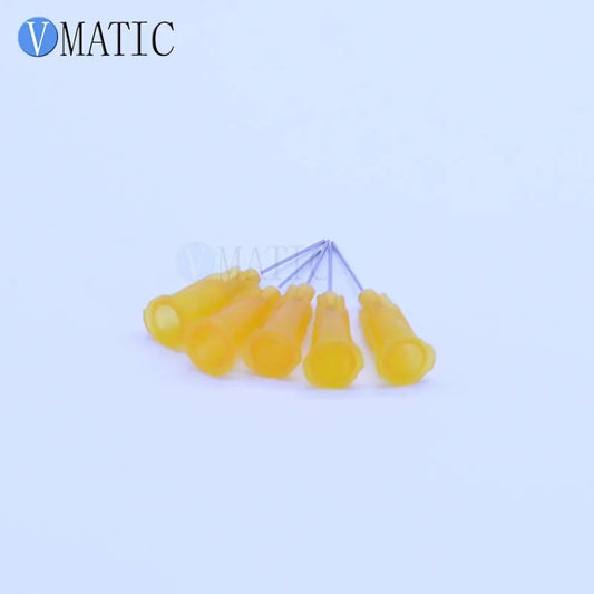 Free Shipping Non Sterilized 100Pcs 25G Blunt Glue Dispensing Needles 1/2 Inch