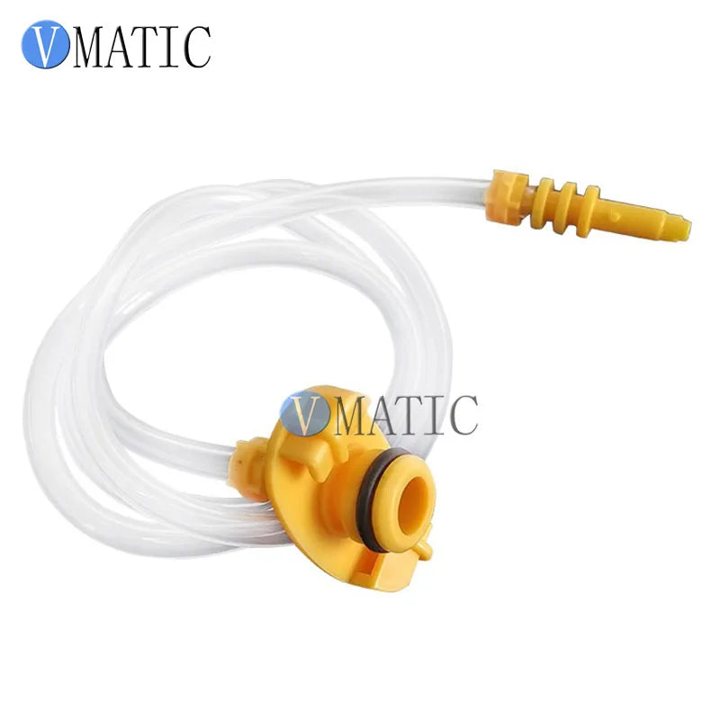 Free Shipping EFD 10cc/ml Pneumatic Syringe Barrel Valve Robot Adapter With Syringe Piston And Dispensing Needle Tip