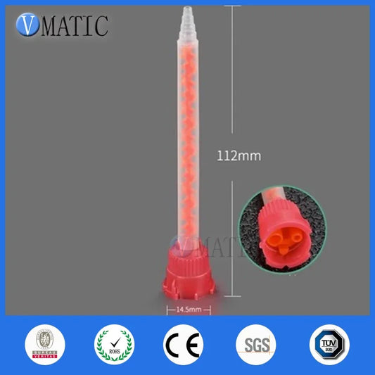 Free Shipping Resin Static Mixer Round MB5.4-16S(10:1) Mixing Nozzles For 10:1 Caulking Gun Free Shipping Mixer Nozzle 10Pcs