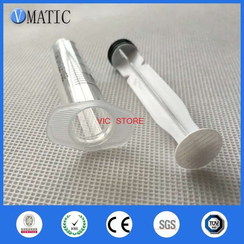 Free Shipping 5 Cc Manual Glue Dispensing Applicator Liquid Dispenser Syringe 5 Ml