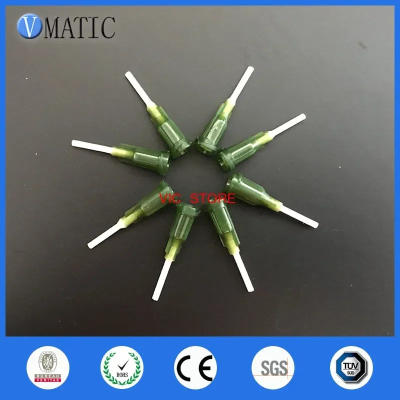 Free Shipping 100Pcs 1/2 Inch (0.5'') 14G Polypropylene Flexible Dispensing Needle Plastic Tip