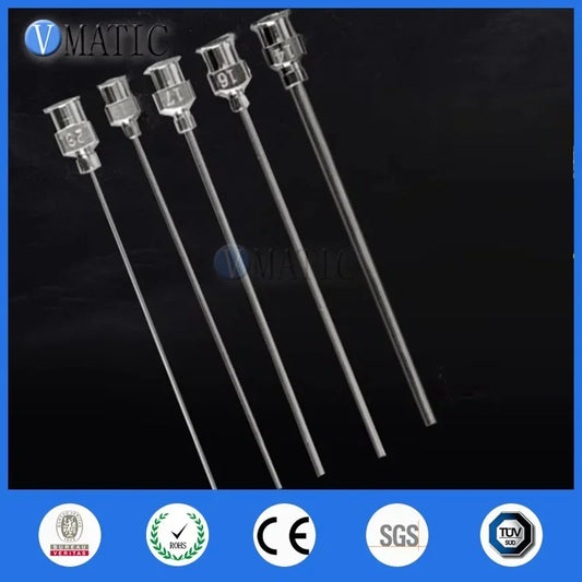 10×8-23G Industrial Dispensing Tips ▶ 316L SS+PTFE 0.33-1.6mm ID