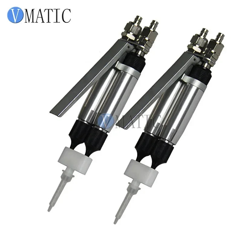 Free Shipping AB Component Epoxy Pneumatic Glue Manual Valve AB Two Liquid Dispensing Valve