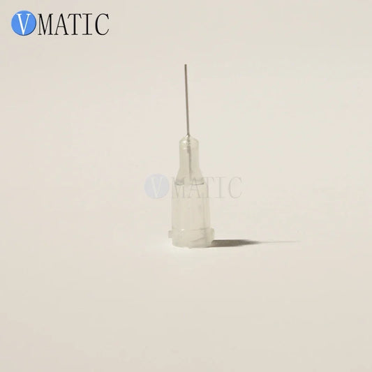 Free Shipping 100Pcs 0.5'' 27G Luer Lock Glue Dispensing Needle Tip 1/2 Inch