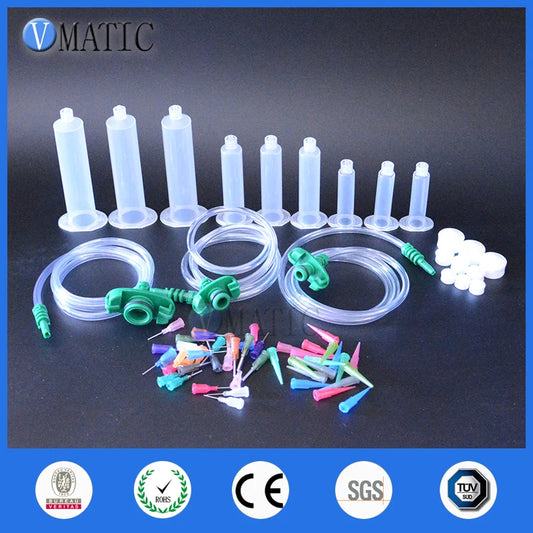 Free Shipping Hot Selling Liquid Dispenser Solder Paste Adhesive Glue Dispenser Pneumatic Syringe With Needle