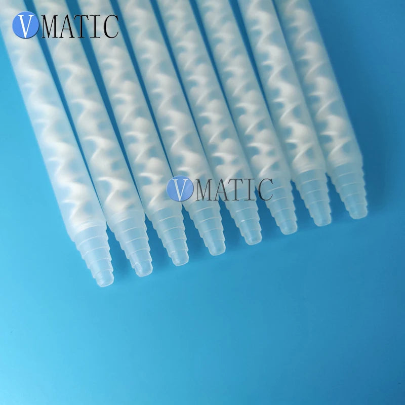 MC/MS08-18 Static Mixing Nozzle - Durable Plastic Resin Static Mixer for Dual Component Epoxy Adhesives High Flow