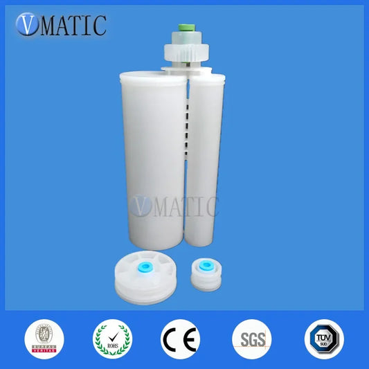 2 Sets Quliaty 400 Cc / Ml AB Liquid Mixing Two Component Plastic Cartridge 10:1 Ratio
