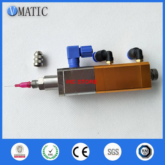 High Quality Stainless Steel Single Glue Type Suck Back Dispensing Valve Glue Dispense Nozzle Dispenser Controller