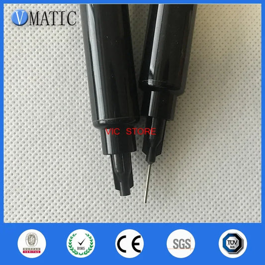 Free Shipping Light Blocking Black Manual Syringe W Tip & Caps 5Cc/Ml Black Syringe Uv Syringe 10Sets