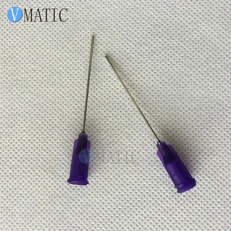 100Pcs 1.5'' Multi-Gauge Glue Tips (14G-27G) | SUS304 Industrial Dispensing Needles Free Shipping