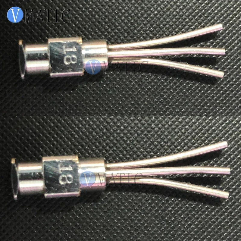 Free Shipping ID0.80mm OD1.20mm All Metal Stainless Steel Three Exits Tubes Points Tee Needle For Glue Liquid Dispensing