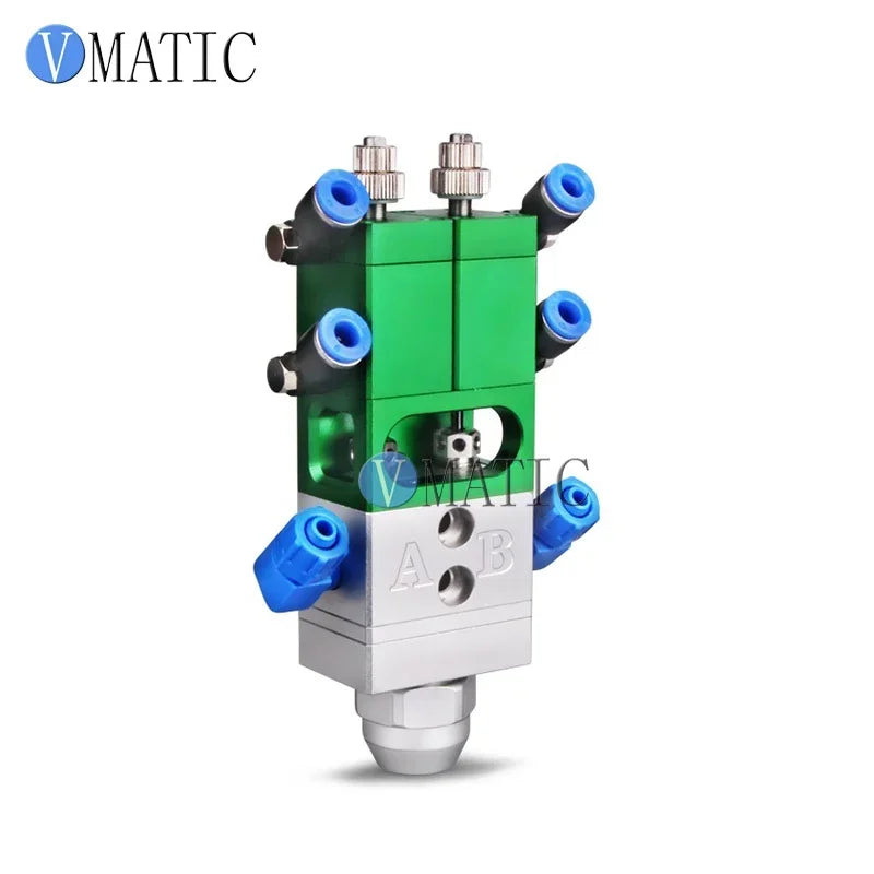 Free Shipping High Precision AB Mixing Big Flow Fluid Glue Dispensing Adhesive Filling Suck Back Pneumatic Valve