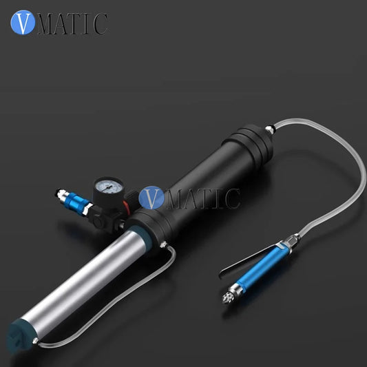 Manual Dispensing Gun for Silicone Sealant & 2K Adhesives Precision Flow Control Works with Air Pressure (330ML/50ML Cartridges)