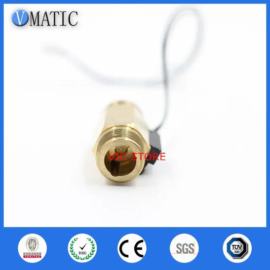 Free Shipping VC2260 Electronic Fuel Sensor Housing Brass Water Flow Control Switch