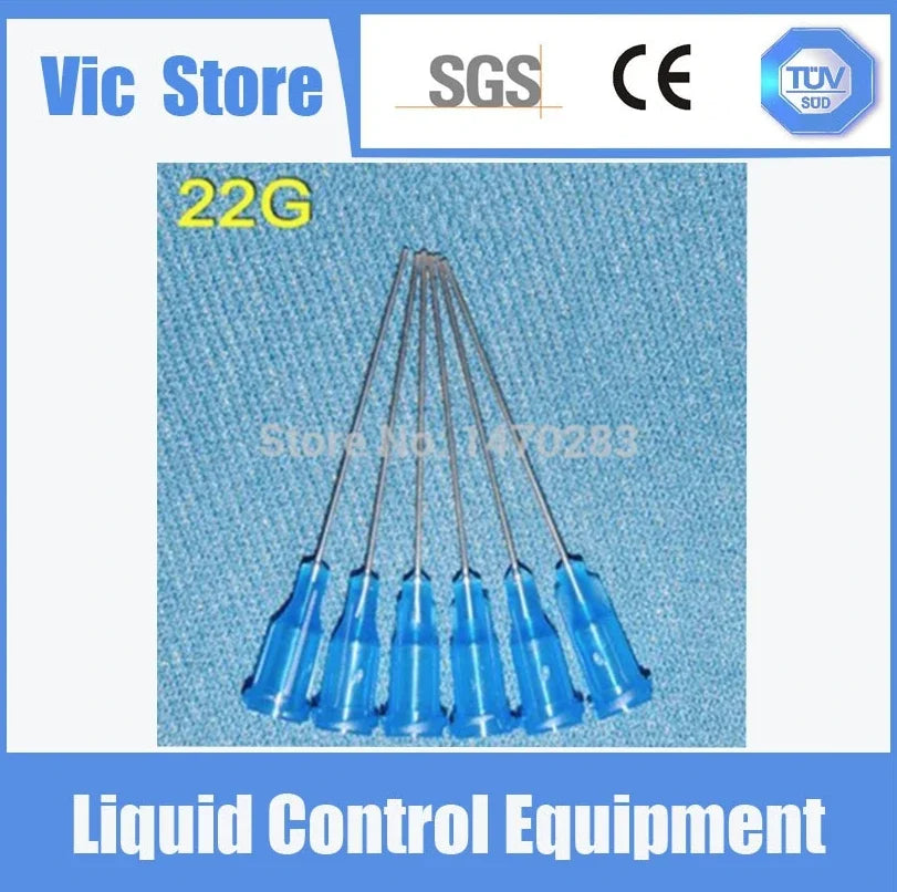 Free Shipping 1.5 Inch 22G Te Premier Dispensing Tips Dispensing Needles 1-1/2 Inch