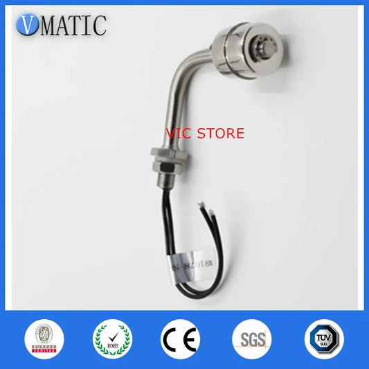 Free Shipping Sus316 Magnetic Current Motion Liquid Stainless Steel Sensor Electrical Water Level Control Float Switch VC1078-SL
