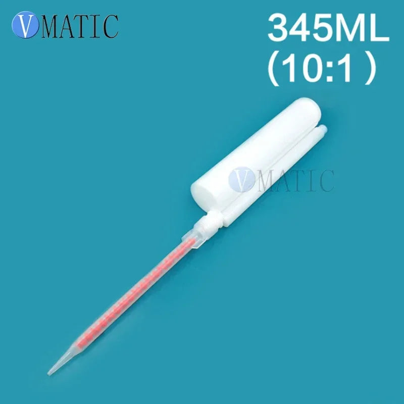 High Quality Recommendation 345Ml/Cc 10:1 AB Glue Dispensing Plastic Cartridge With Piston