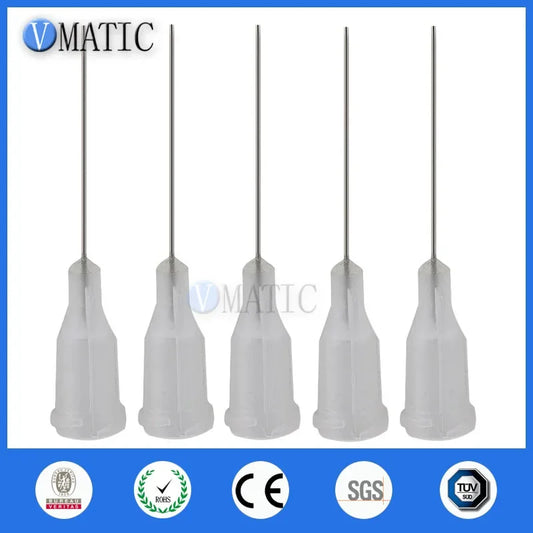 Free Shipping 100Pcs 27G 1'' Dispensing Needles For Glue Dispenser