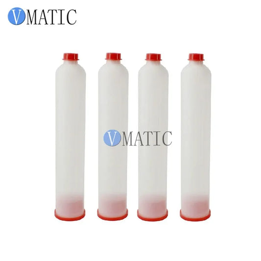 Free Shipping 8OZ Dispensing Cartridge Include Piston, End Cap And Tip Cap Plastic Dispenser Needle Cartridge