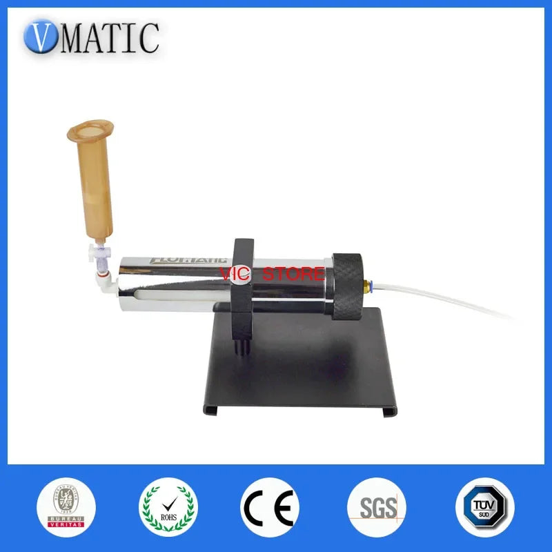 Free Shipping Glue Dispensing Manually Operated Syringe Fillers For 8 Oz Cartridge Dispensing Syringe Fillers With Wood Stand