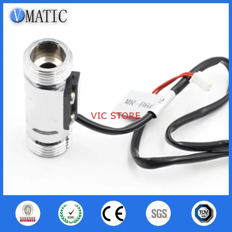 Free Shipping Automatic Urinal Flusher Flanged VCB668 Indicator Electronic Water Flow Switch Sensor Electronic Toilet Flush