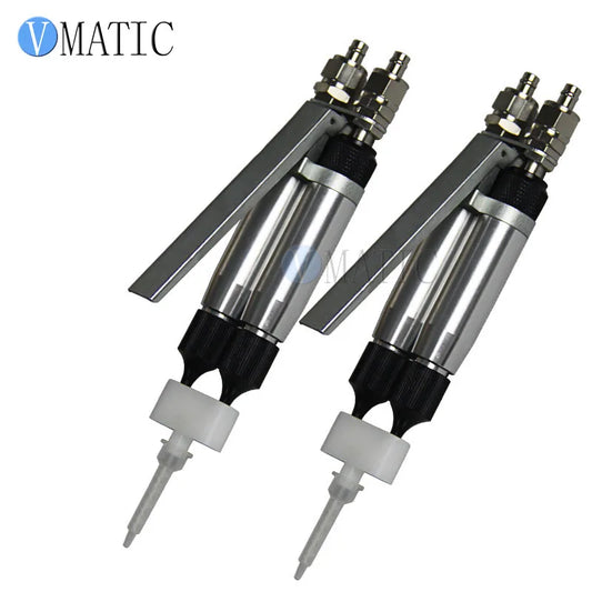 High Quality Ab Component Epoxy Dispensing Valve Pneumatic Flow Control Glue Dispensing Manual Two Liquid Dispensing Valve