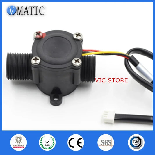 Free Shipping VCA168-8 Electronic Water Turbine Liquid Flow Sensor