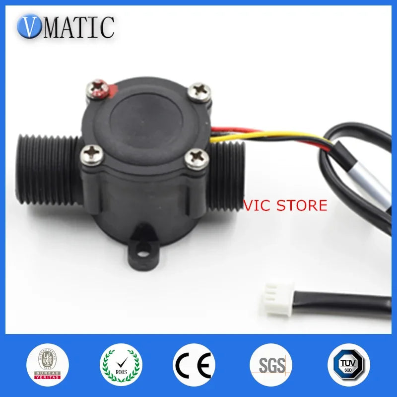 Free Shipping High Precision VCA168-8 Plastic Mounted Water Oem Low Cost Oil Hall Flow Rate Sensor