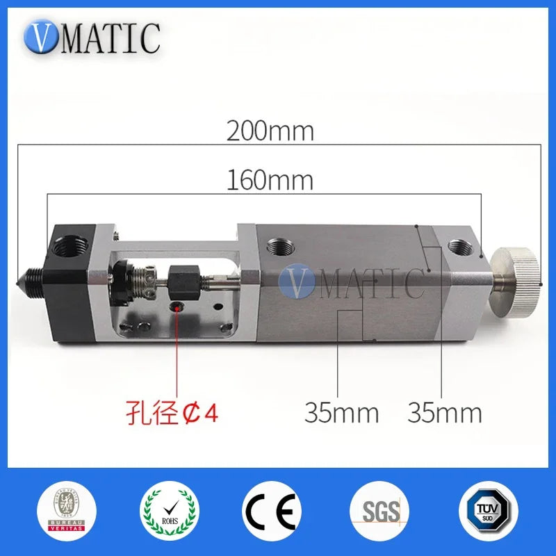 2023 High Quality Double Acting Cylinder Suck Back Glue Liquid Dispensing Valve Gun