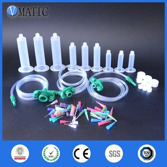 Free Shipping Hot Selling Liquid Dispenser Solder Paste Adhesive Glue Dispenser Pneumatic Syringe With Needle