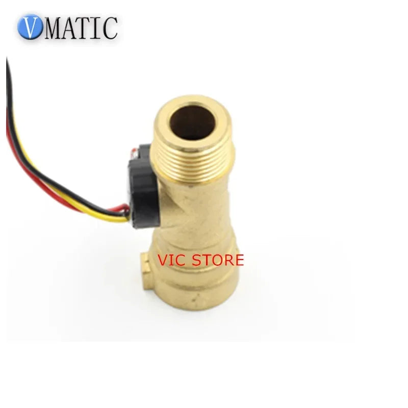 Free Shipping Water Pump Magnetic Brass Flow Switch Reed Sensor VCA568-2