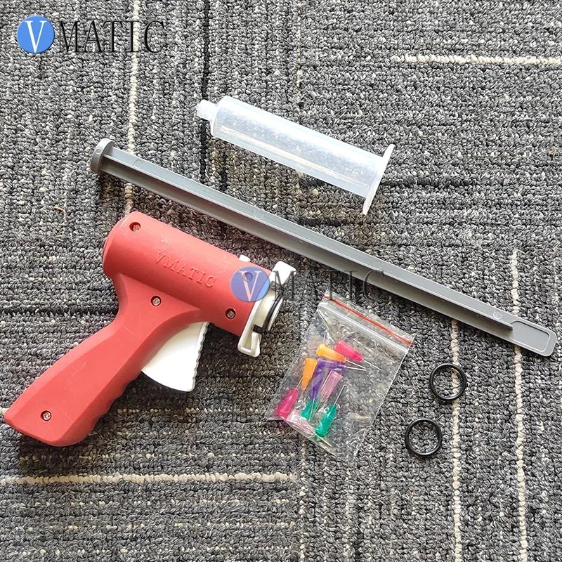 High Quality 30ml 30cc Manual Caulking Gun With Syringe & Needles