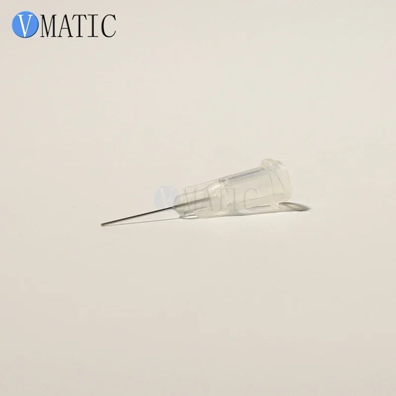 Free Shipping 100Pcs 0.5'' 27G Luer Lock Glue Dispensing Needle Tip 1/2 Inch