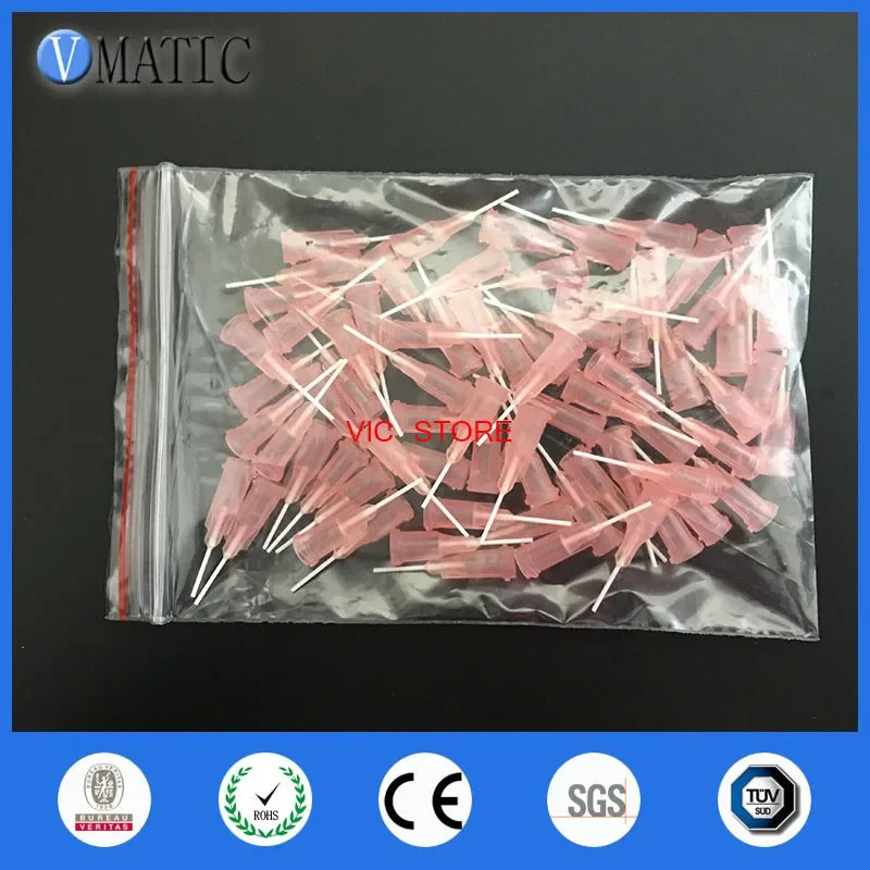 Free Shipping 100Pcs 0.5'' 20G Polypropylene Flexible Glue Dispensing Needle Plastic Dispenser Needle Tip 1/2 Inch