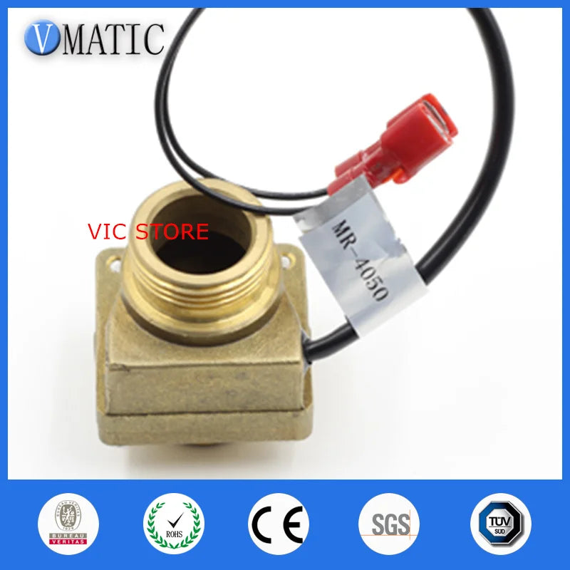 Brass Magnetic Reed Switch Heat Water Flow Switch Flow Meter VC4050