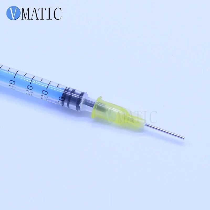 Free Shipping 100Pcs High Quality 0.5'' 20G Precision Adhesive Plastic Blunt Dispensing Glue Needle / Blunt Tip 1/2 Inch