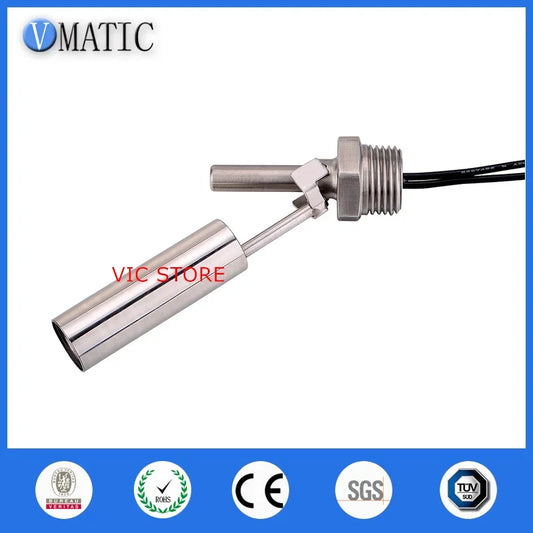 Free Shipping VCL11 1/2npt Thread Stainless Steel Float Detection Reed High Precision Water Level Sensor Switch